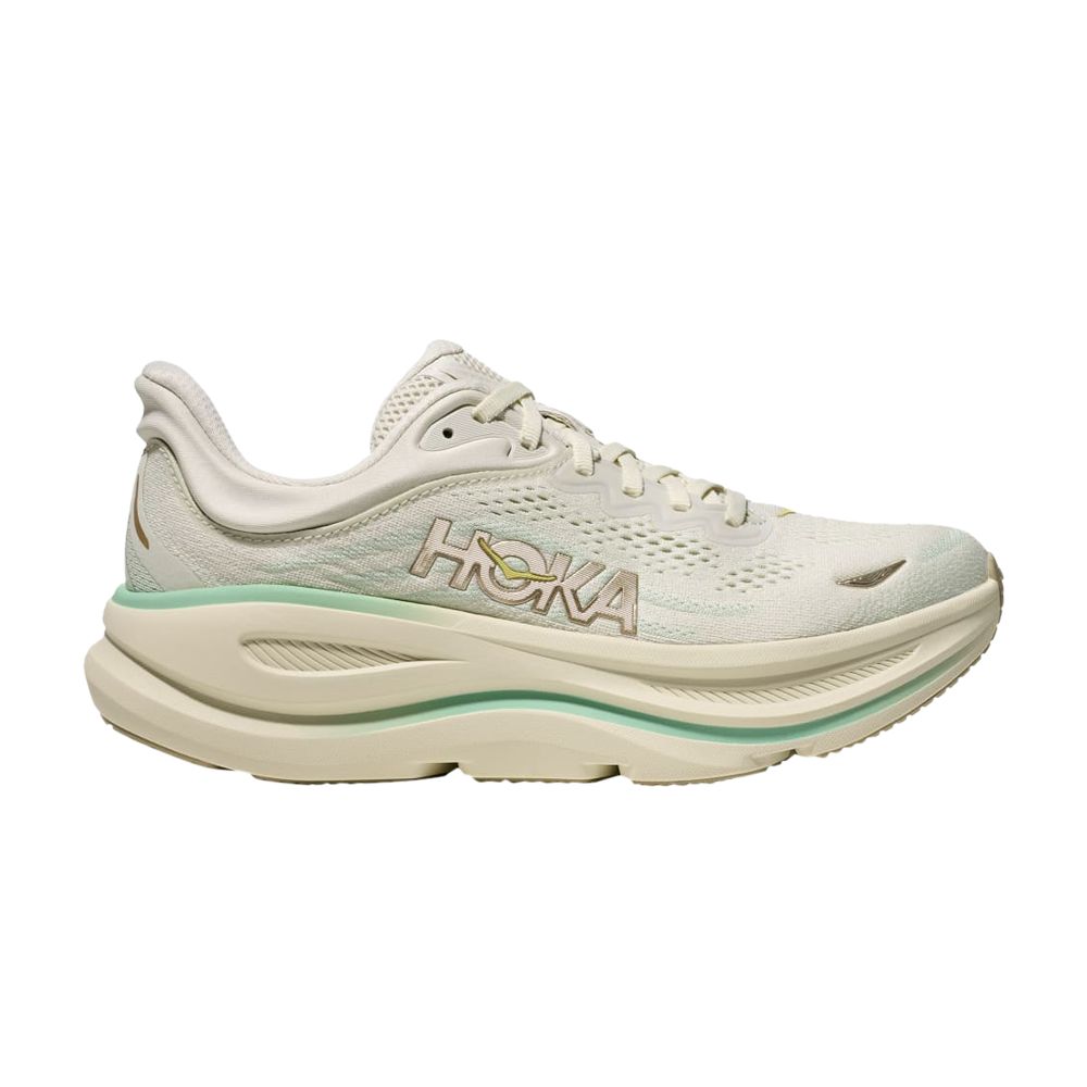 HOKA Wmns Bondi 9 Wide 'Truffle Salt Sea Glass' | Green | Women's Size 8 - 1162014-TLSL