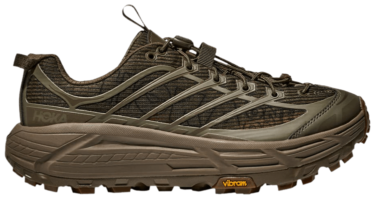 HOKA Mafate Three2 Grid JP Antique Olive Japan Exclusive