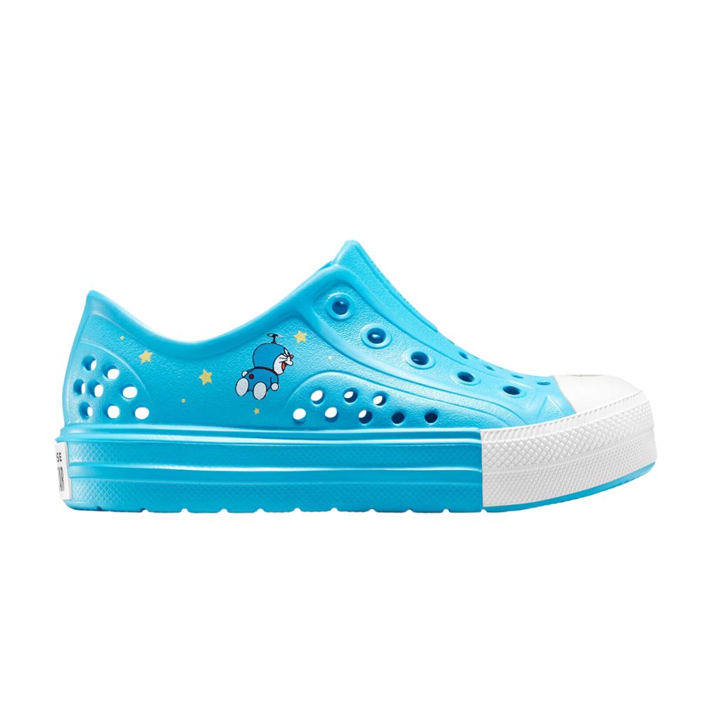 Pre-owned Converse Doraemon X Chuck Taylor All Star Play Lite Cx Low Ps 'hawaiian Ocean' | Blue | Kid's Size 1