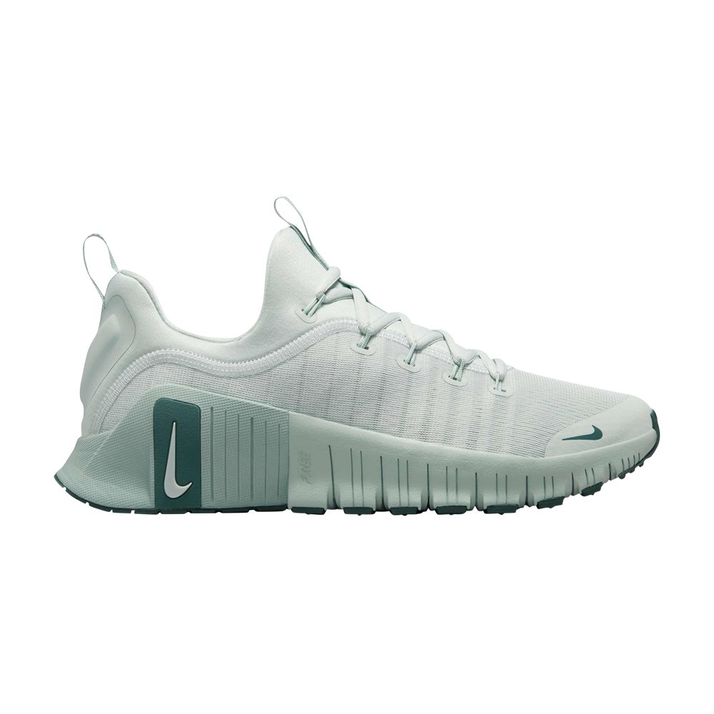 Nike Wmns Free Metcon 6 'Light Silver Vintage Green' | Grey | Women's Size 8.5 - FJ7126-006