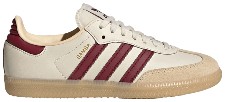 adidas Samba OG J Wonder White Shadow Red