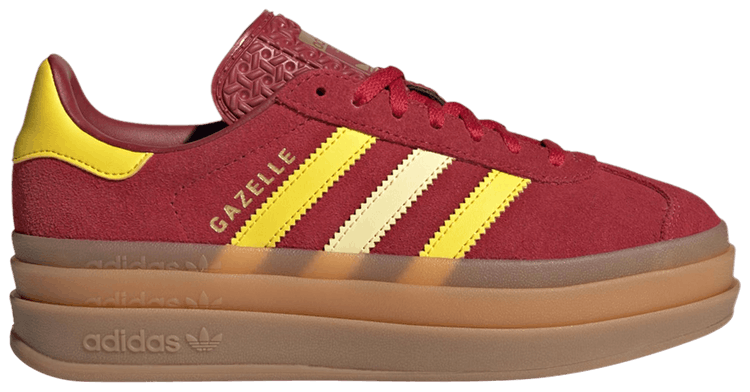 adidas Gazelle Bold J Team Victory Red Yellow