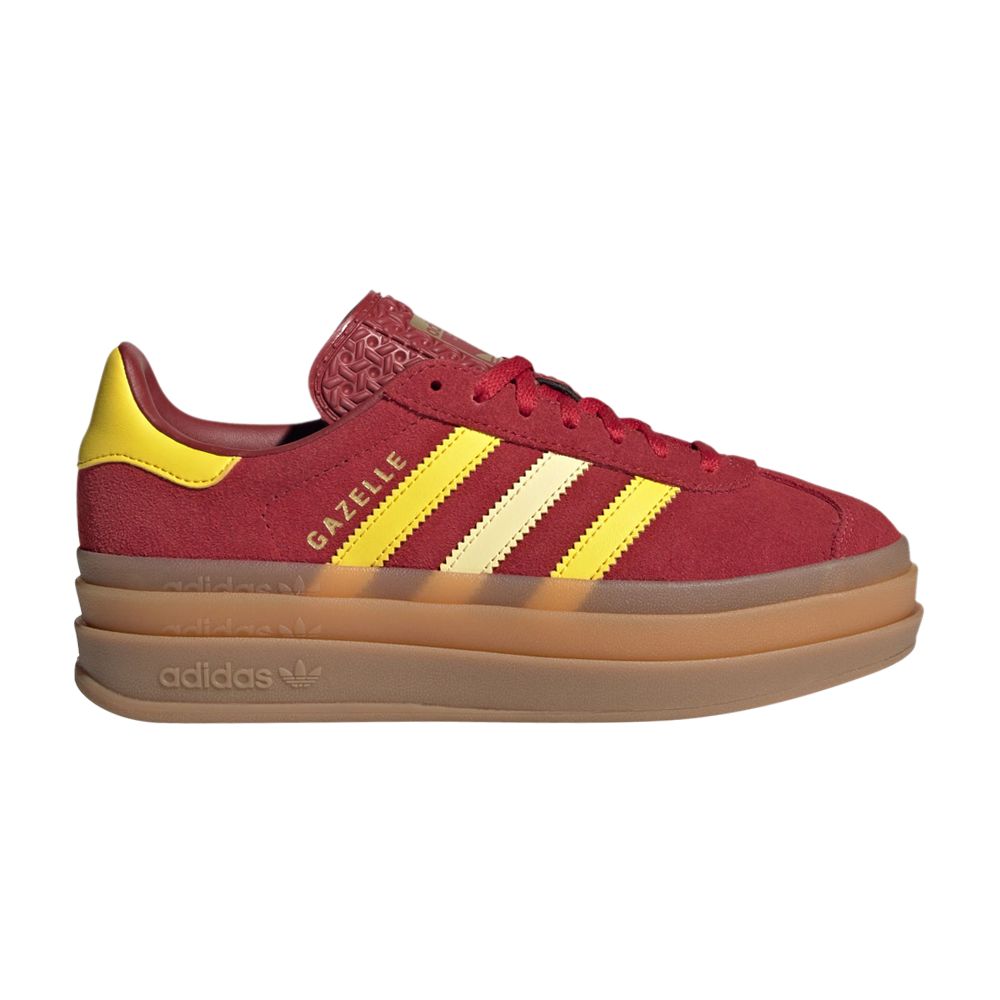 adidas Gazelle Bold J 'Team Victory Red Yellow' | Kid's Size 5 - JR5953