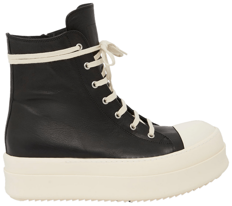 Rick Owens Wmns Hollywood Mega Bumper High Black Milk