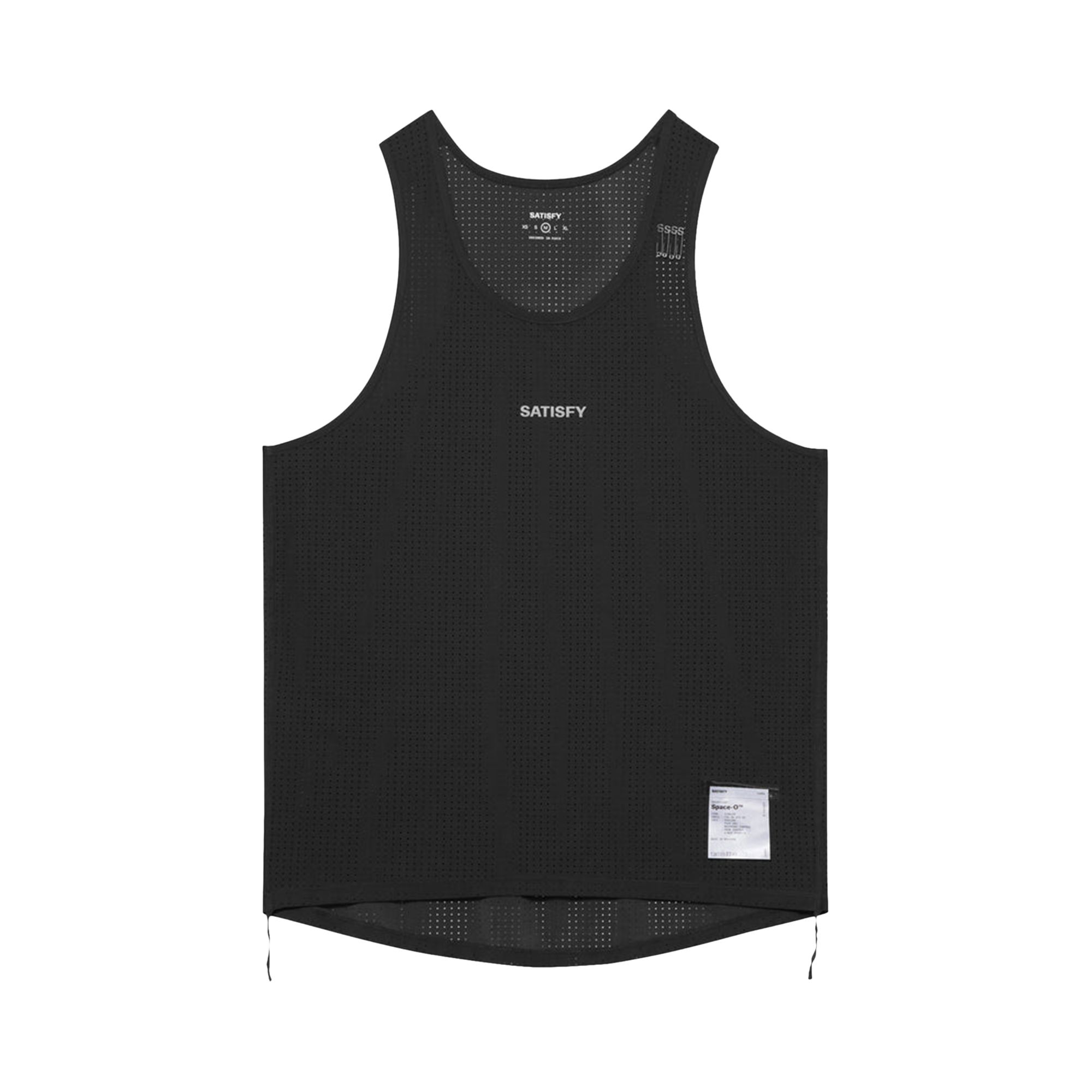 Pre-owned Satisfy Space‑o Singlet 'black' | Men's Size S