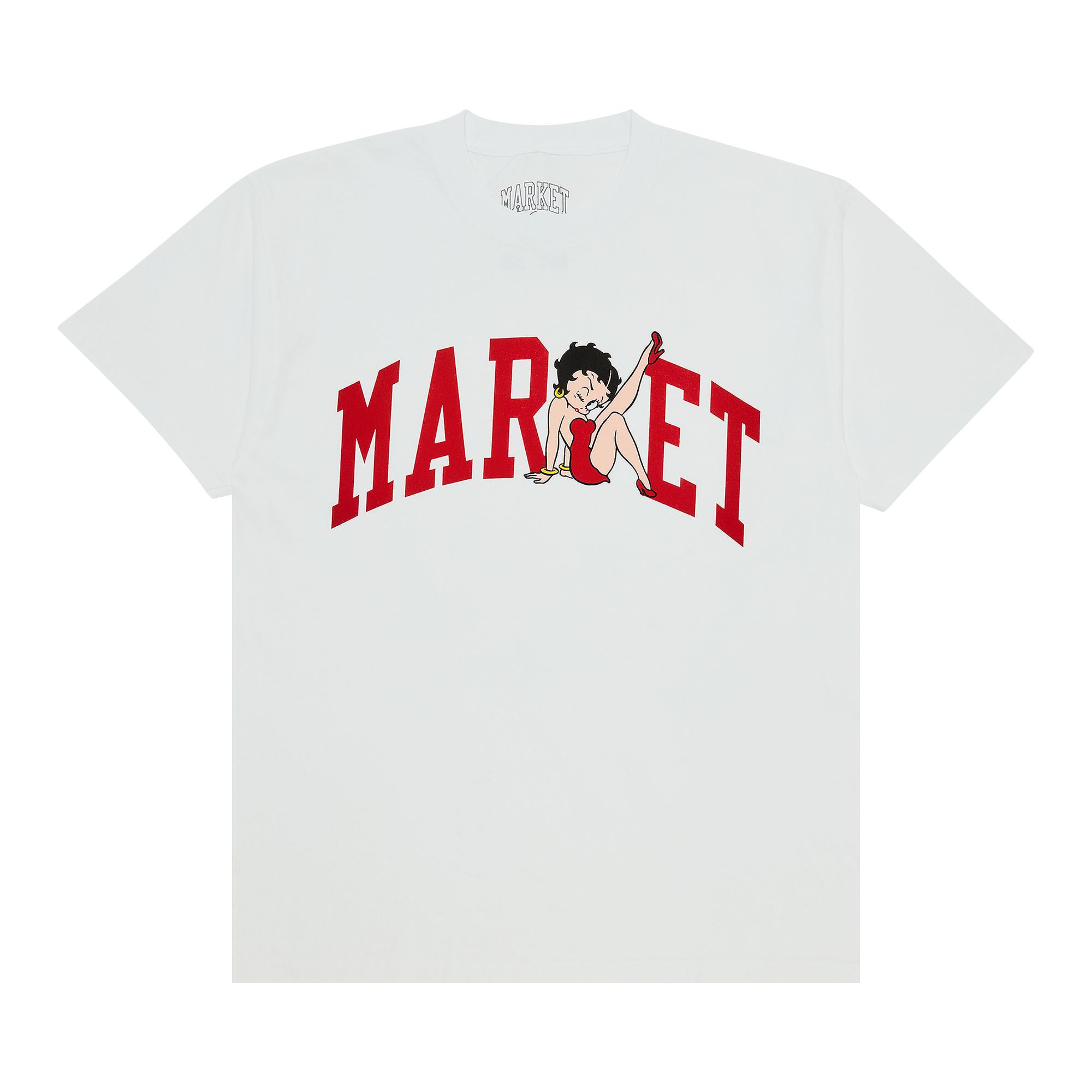 Pre-owned Market Betty Boop T-shirt 'white' | Men's Size S