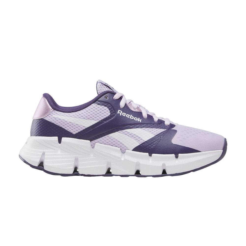 Pre-owned Reebok Zig Dynamica 5 Big Kid 'digital Gleam Movement Purple' | Kid's Size 5.5