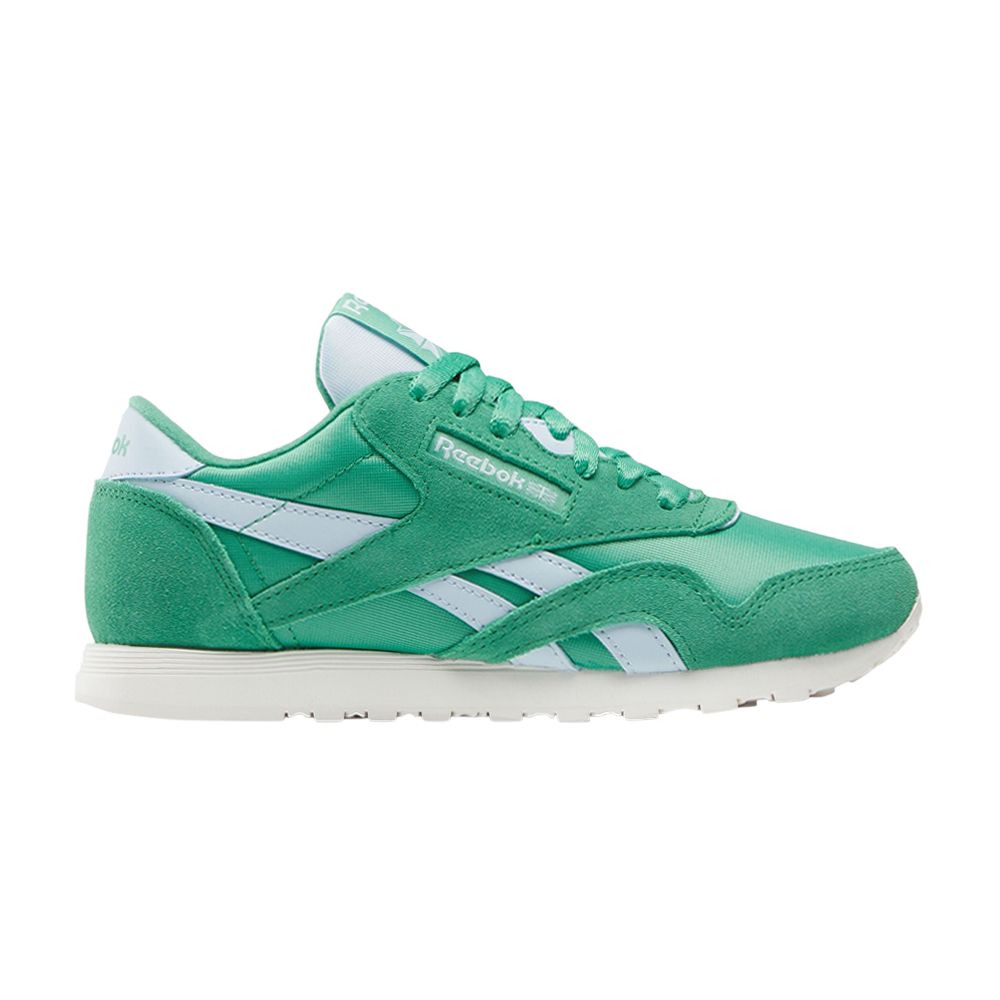 Pre-owned Reebok Wmns Classic Nylon 'upgrade Green' | Women's Size 8.5