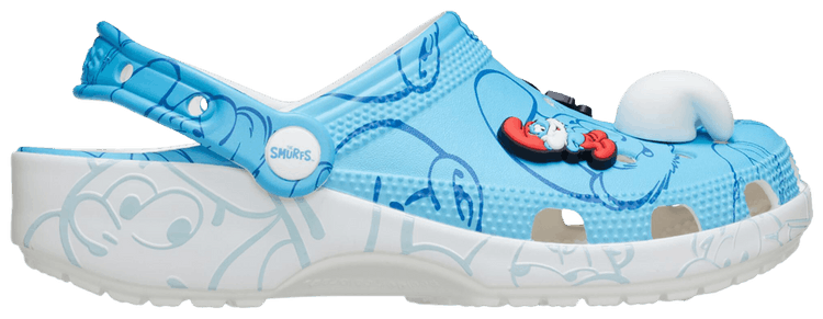Crocs The Smurfs x Classic Clog Allover Print