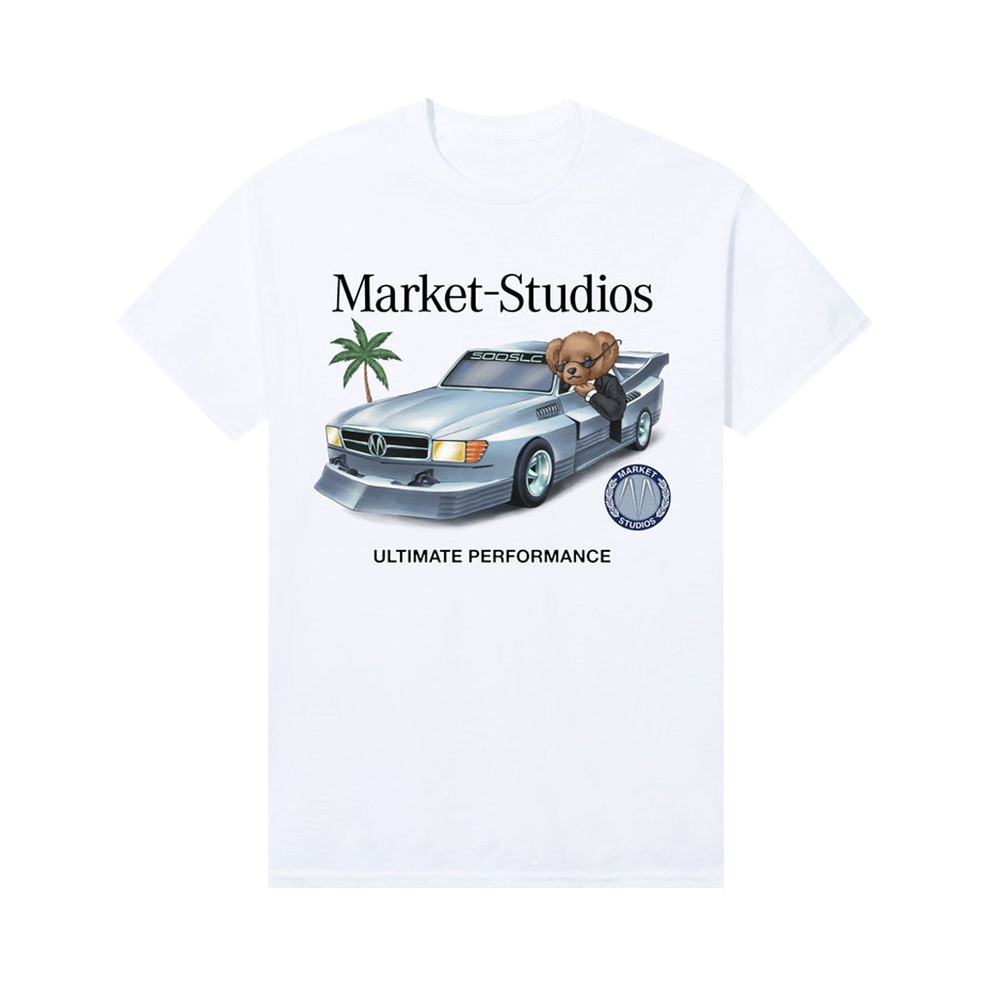 Pre-owned Market Des Bear T-shirt 'white' | Men's Size S