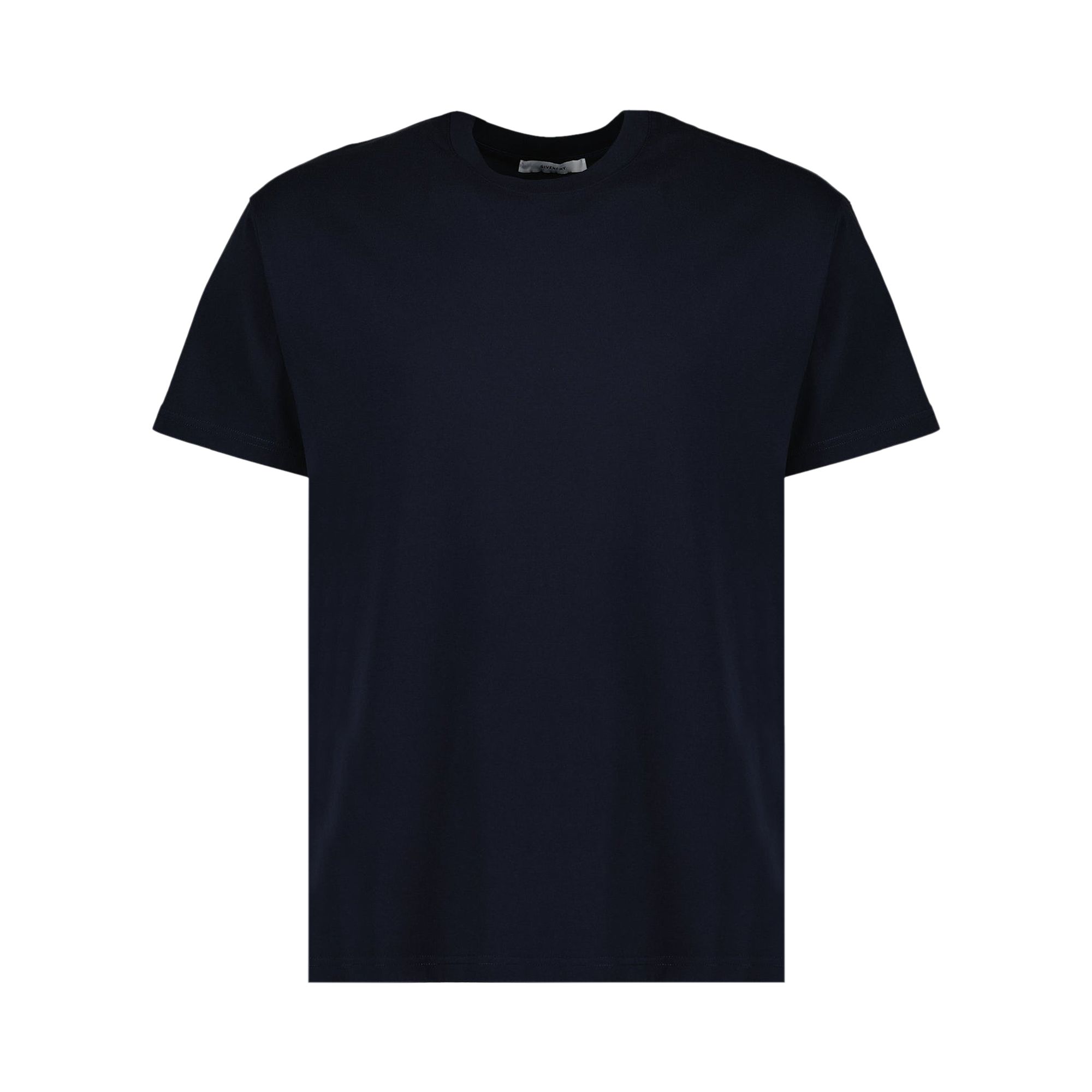 Pre-owned Givenchy Logo Printed Crewneck T-shirt 'dark Navy' | Blue | Men's Size Xl