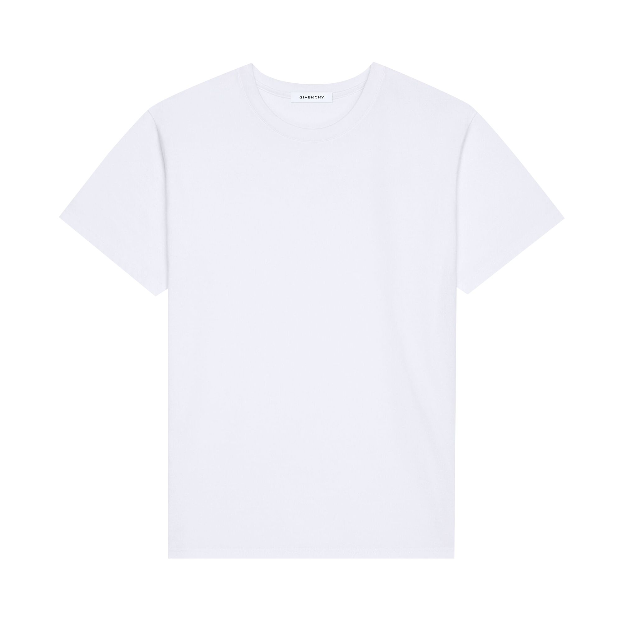 Pre-owned Givenchy Logo Printed Crewneck T-shirt 'white' | Men's Size Xl
