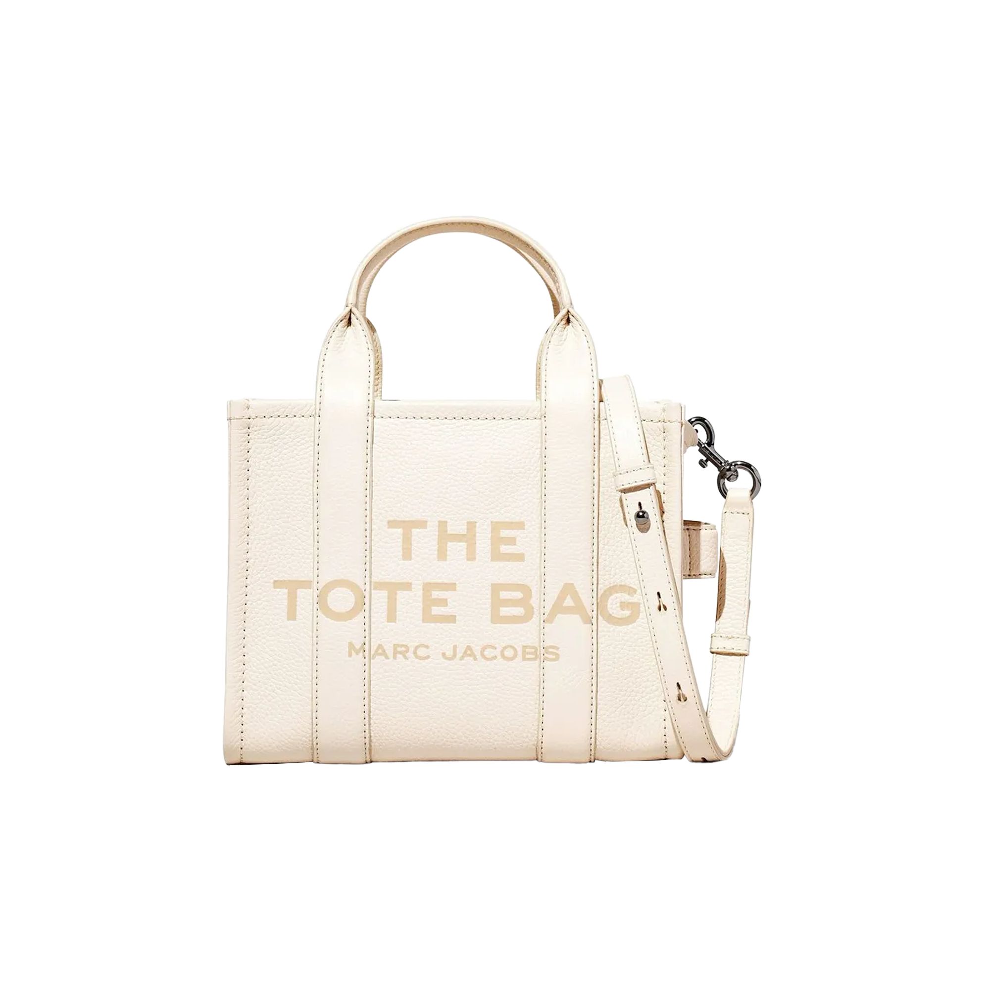Pre-owned Marc Jacobs Small Tote Bag 'cotton/silver' | Tan | Women's Size Onesize