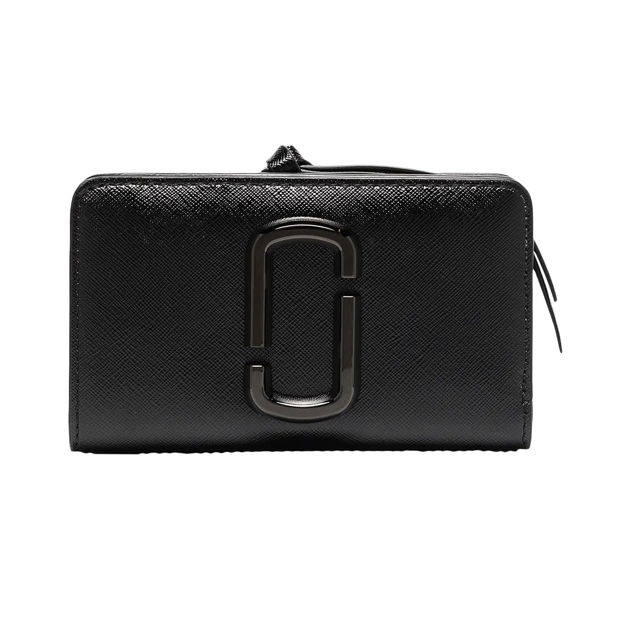 Pre-owned Marc Jacobs Compact Wallet 'black' | Women's Size Onesize