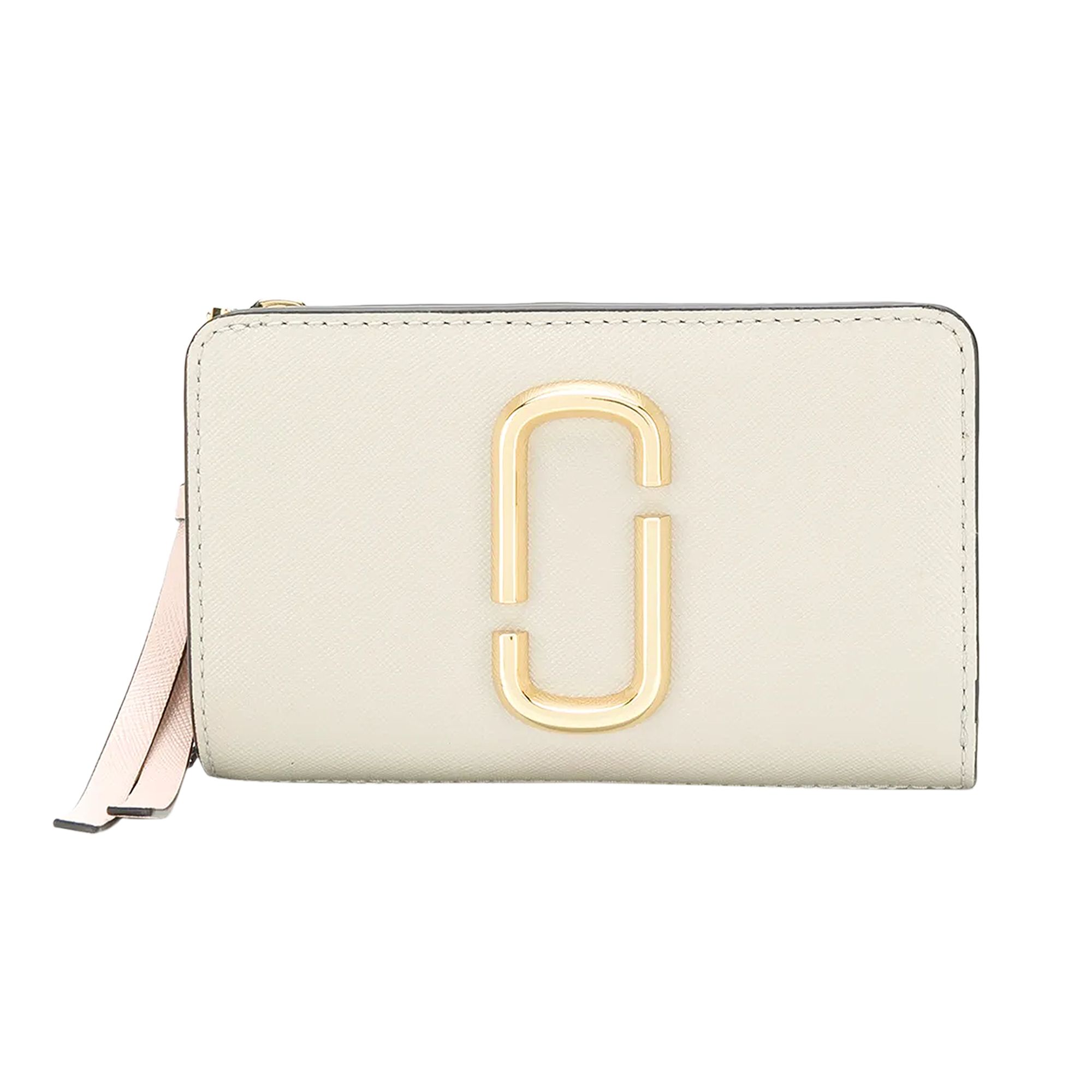 Pre-owned Marc Jacobs Compact Wallet 'dust/multicolor' | Tan | Women's Size Onesize In Brown