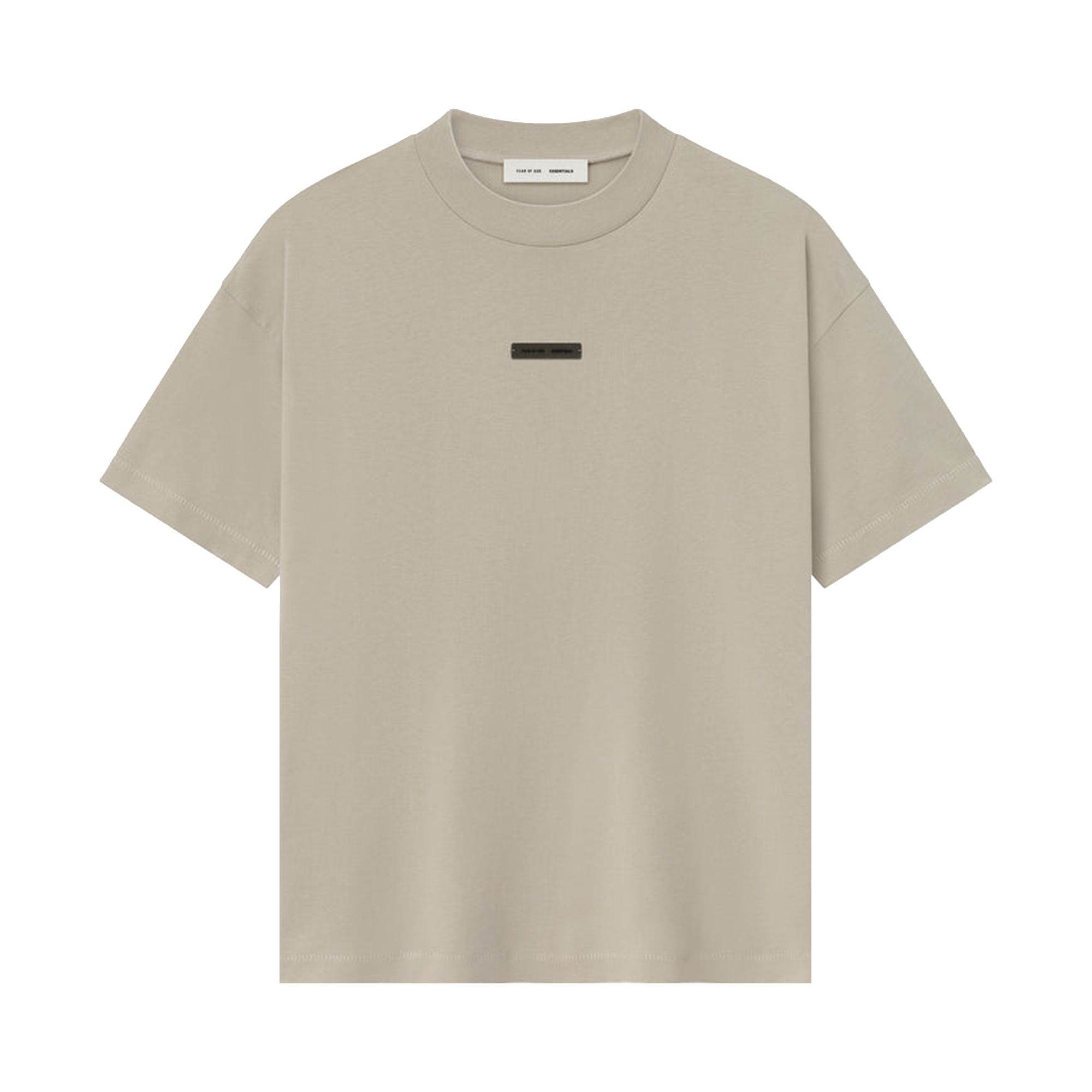 Pre-owned Essentials Fear Of God  Classic Tee 'timber' | Cream | Men's Size M