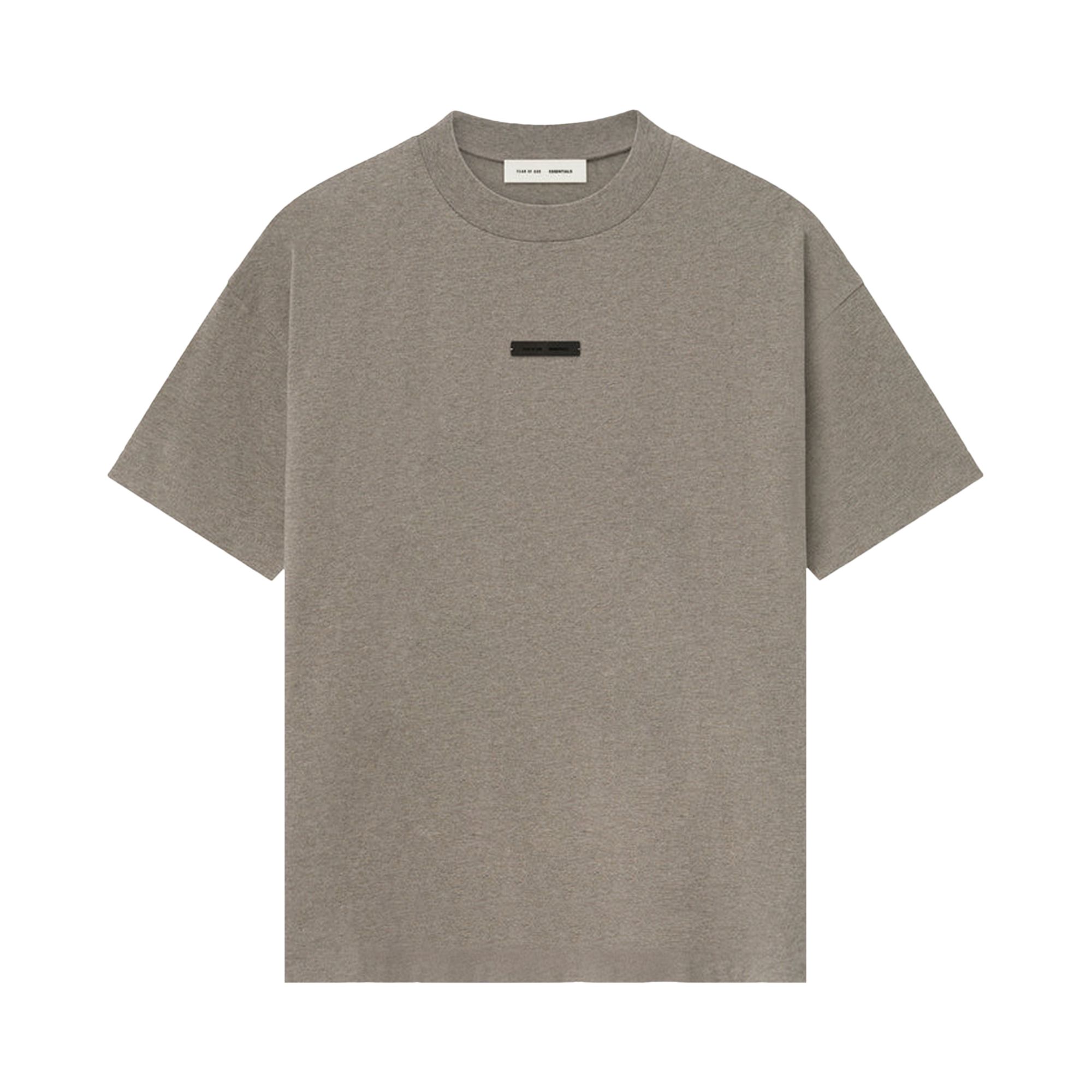 Pre-owned Essentials Fear Of God  Classic Tee 'homestead Heather' | Tan | Men's Size Xl