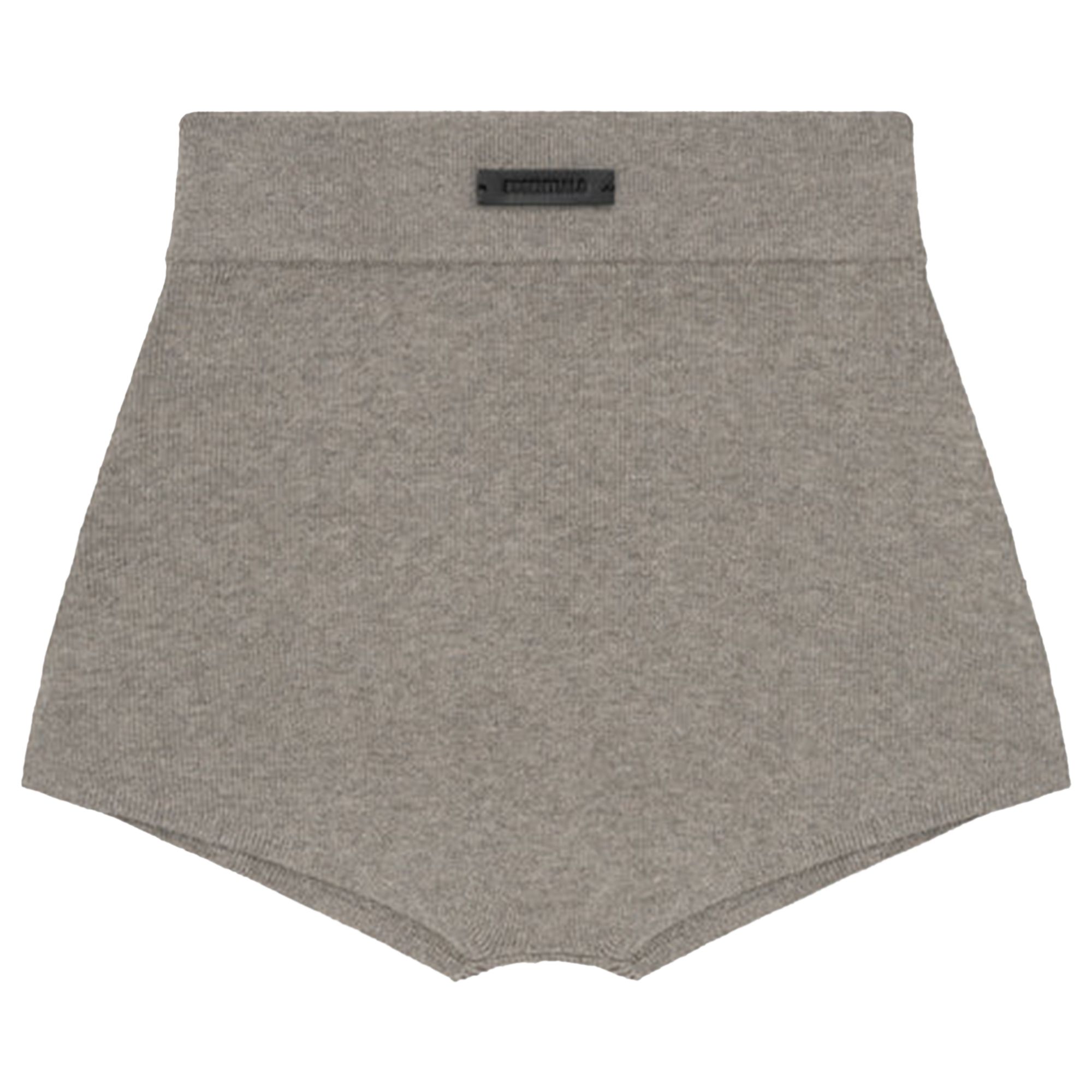 Pre-owned Essentials Fear Of God  Soft Rib Knit Boxer 'homestead Heather' | Tan | Women's Size S In Beige