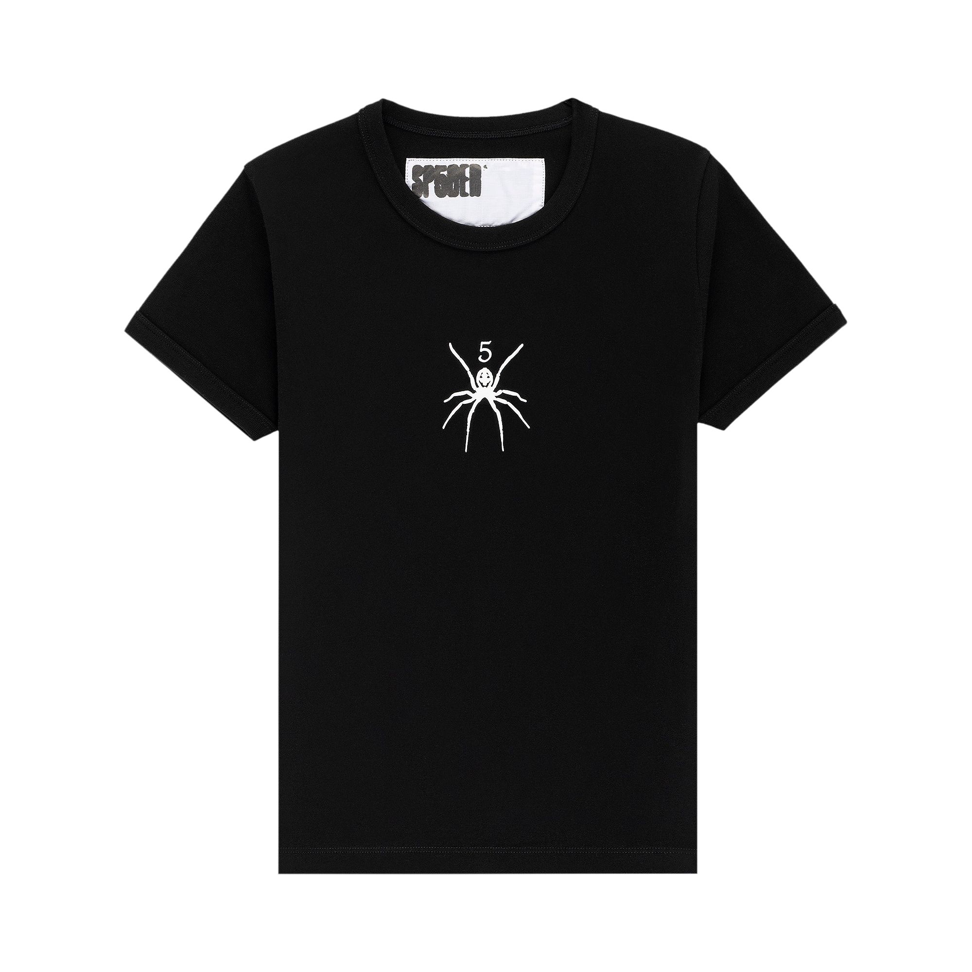 Pre-owned Sp5der Tm Baby Tee 'black' | Men's Size L