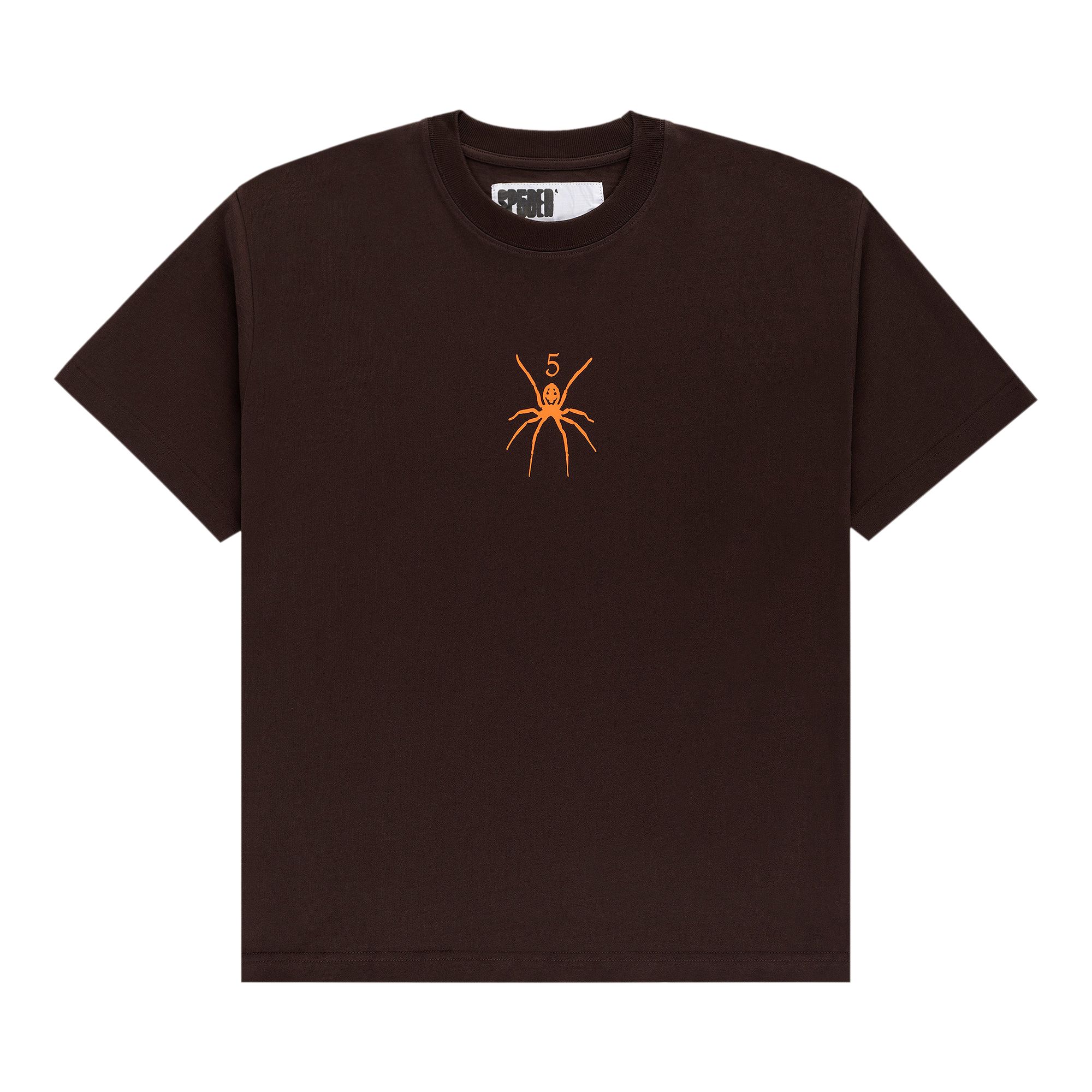 Pre-owned Sp5der Tm Tee 'brown' | Men's Size S