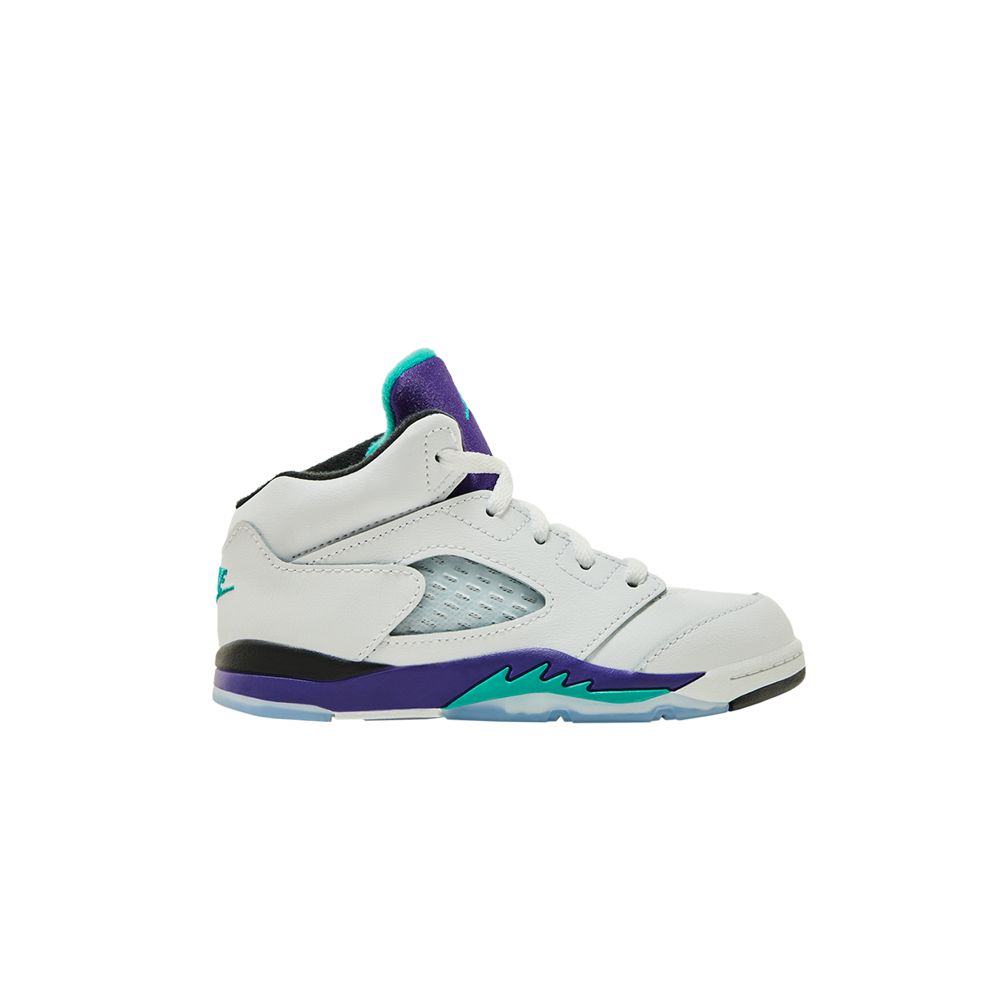Air Jordan 5 Retro TD 'Grape' 2025 | White | Infant Size 3 - HQ7981-100