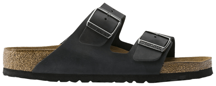 Birkenstock Arizona Soft Footbed Oiled Leather Black