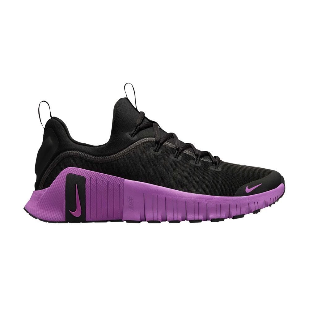 Nike Wmns Free Metcon 6 'Black Vivid Purple' | Women's Size 7 - FJ7126-009