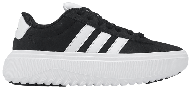 Adidas Wmns Grand Court Platform Black White