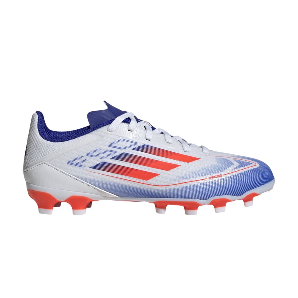 Pre-owned Adidas Originals Adidas Adizero F50 League Mg J 'advancement Pack' | White | Kid's Size 5