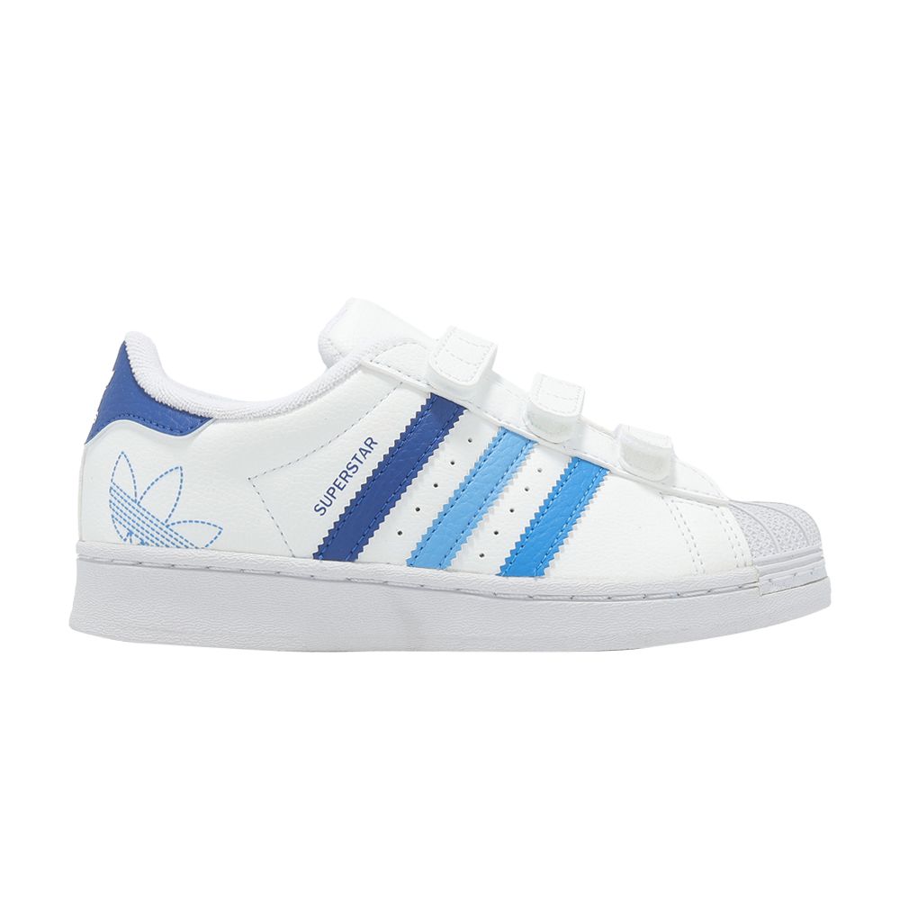 adidas Superstar CF C 'White Royal Blue Burst' | Kid's Size 13 - IF3577