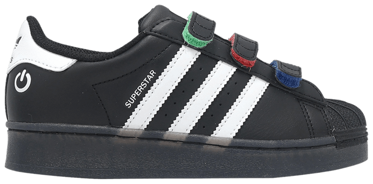 Adidas Superstar CF C LED Lights Pack   Black White