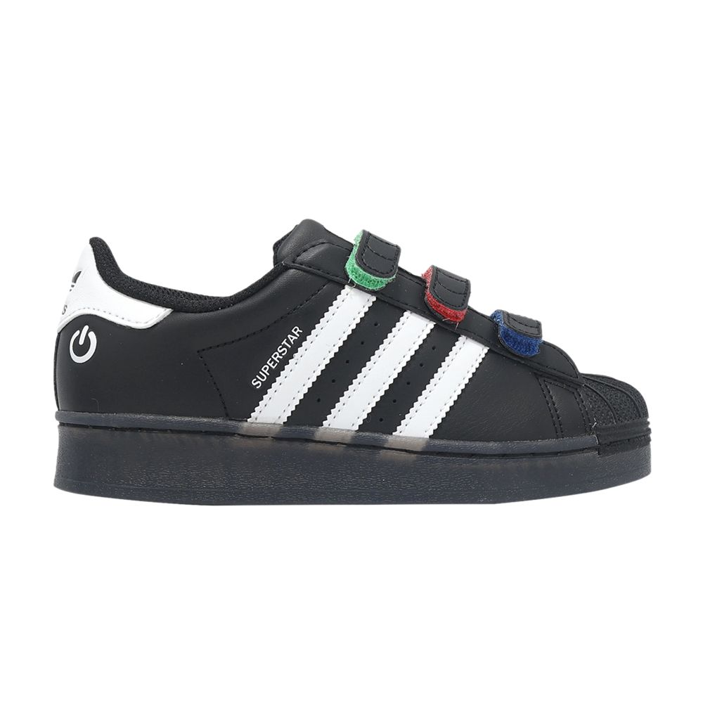 adidas Superstar CF C 'LED Lights Pack - Black White' | Kid's Size 13.5 - JI0505