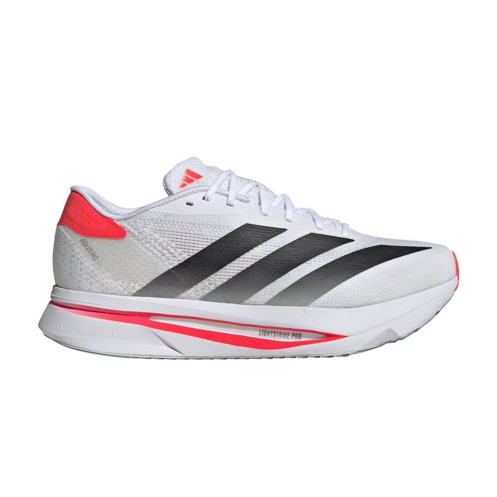 adidas Adizero SL2 'White Black Lucid Red' | Men's Size 10.5 - JI2987
