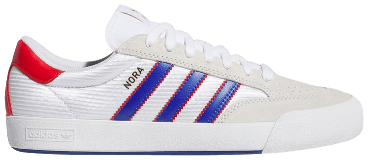 Adidas Nora White Blue Scarlet