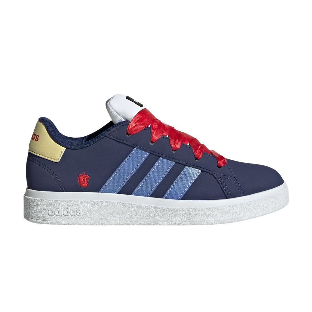 Pre-owned Adidas Originals Adidas Disney X Grand Court 00s K 'snow White' | Blue | Kid's Size 2.5
