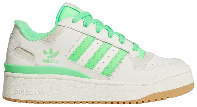 adidas Wmns Forum Bold Stripes White Green