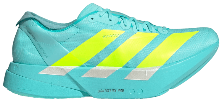 adidas Adizero Adios Pro 4 Flash Aqua Lucid Lemon