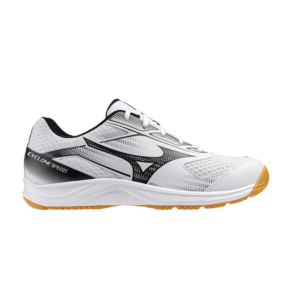 Pre-owned Mizuno Cyclone Speed 5 'white Black' | Men's Size 6.5