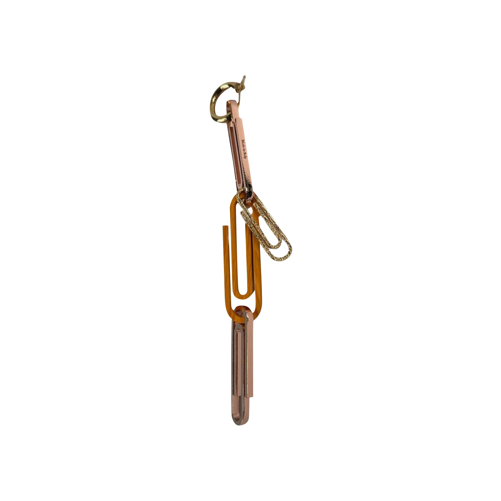 Pre-owned Off-white Paperclip Combo Earring 'multicolor' | Multi-color | Women's Size Onesize