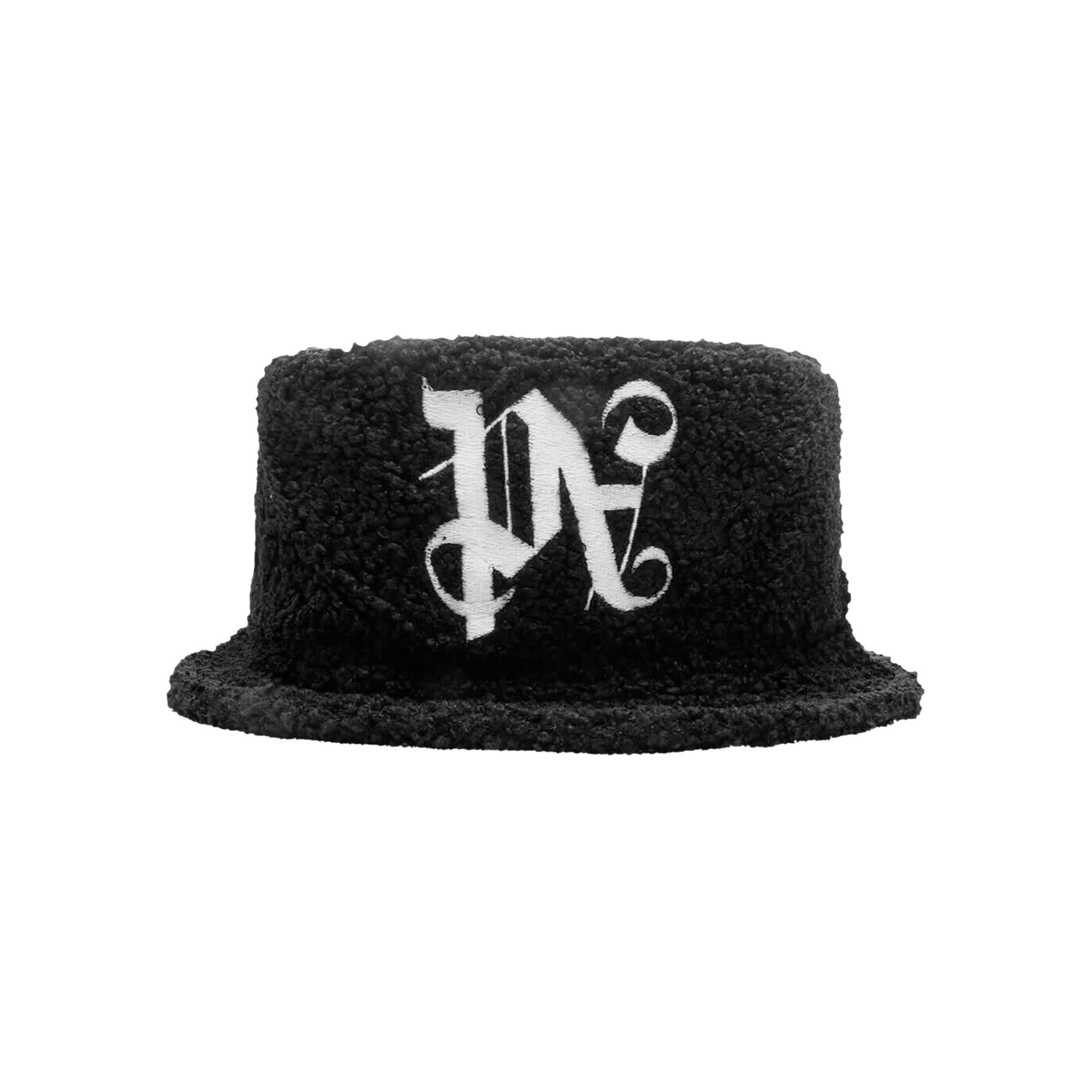 Pre-owned Palm Angels Monogram Bucket Hat 'black' | Men's Size Onesize