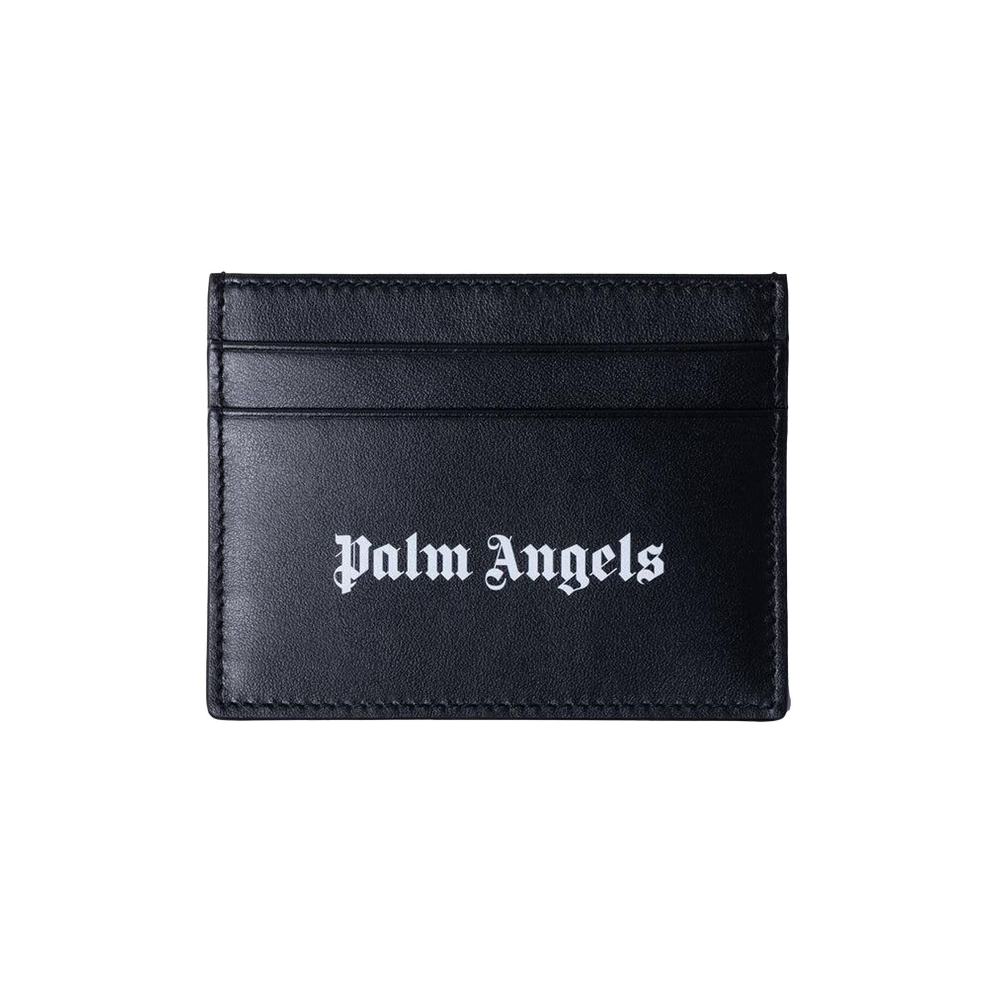Pre-owned Palm Angels Classic Logo Cardholder 'black' | Men's Size Onesize