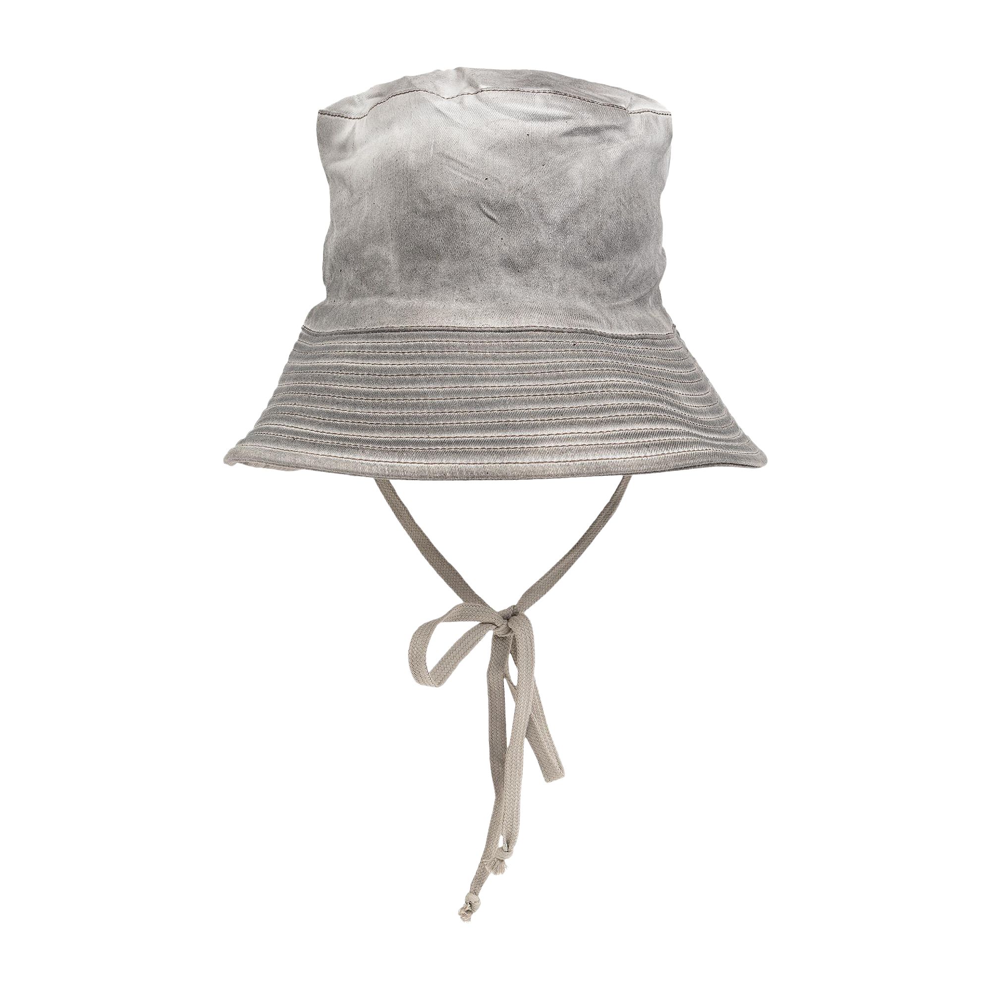 Pre-owned Rick Owens Drkshdw Gilligan Hat 'pearl' | Grey | Men's Size M