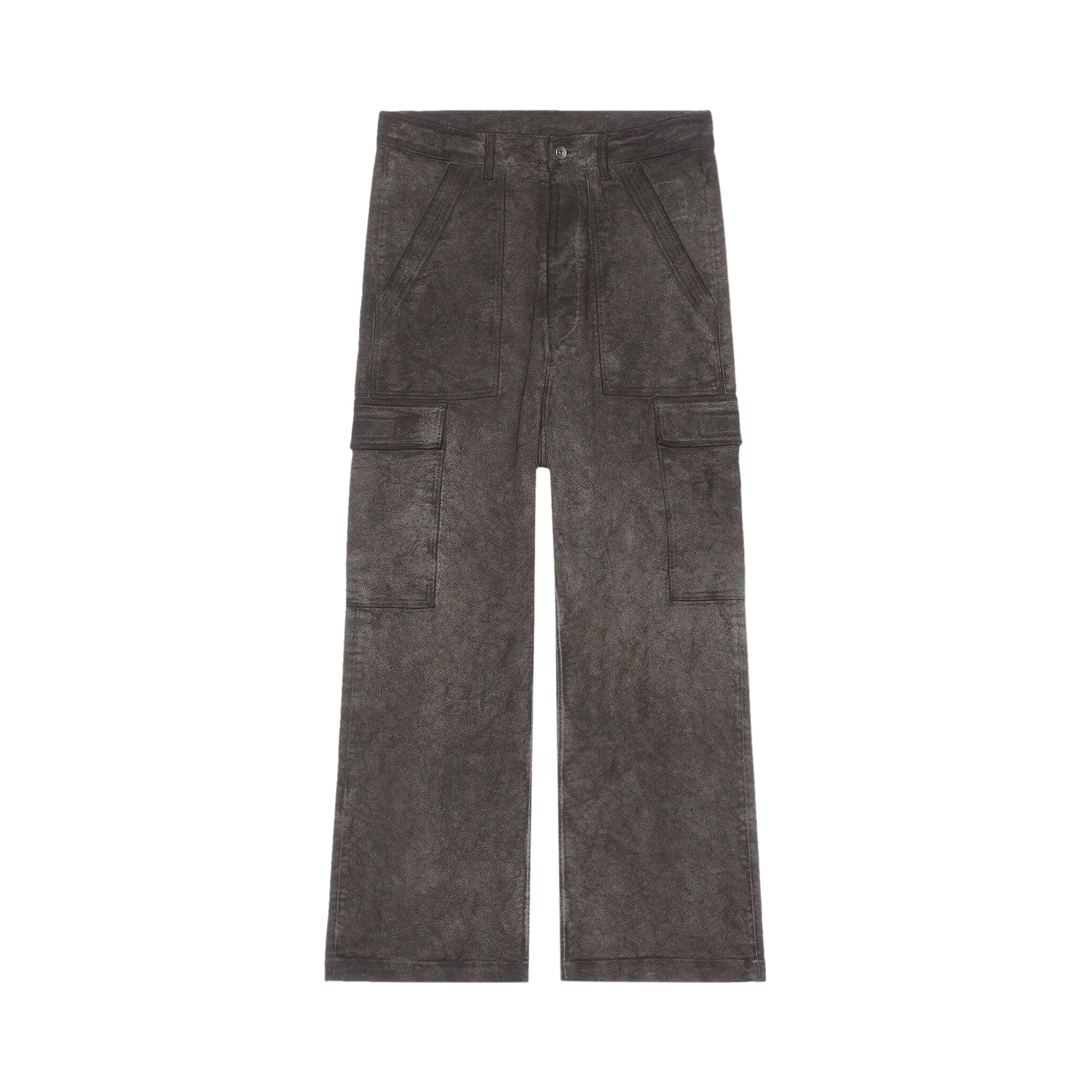 Pre-owned Rick Owens Drkshdw Cargo Trousers 'dust' | Brown | Men's Size L