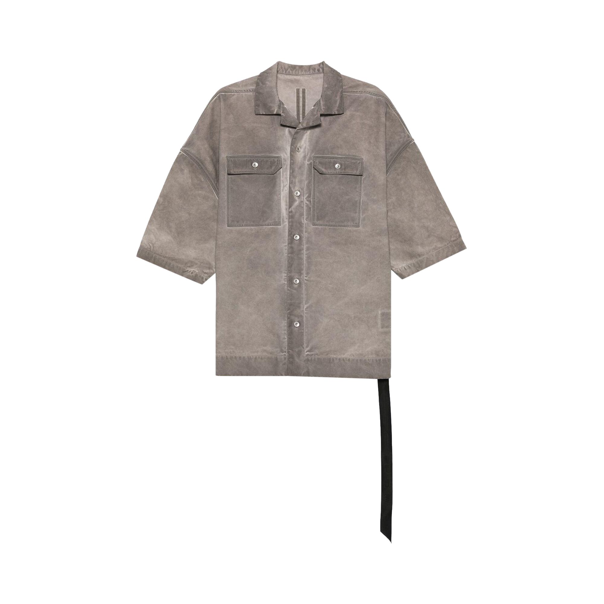 Pre-owned Rick Owens Drkshdw Magnum Tommy Shirt 'dust' | Brown | Men's Size M