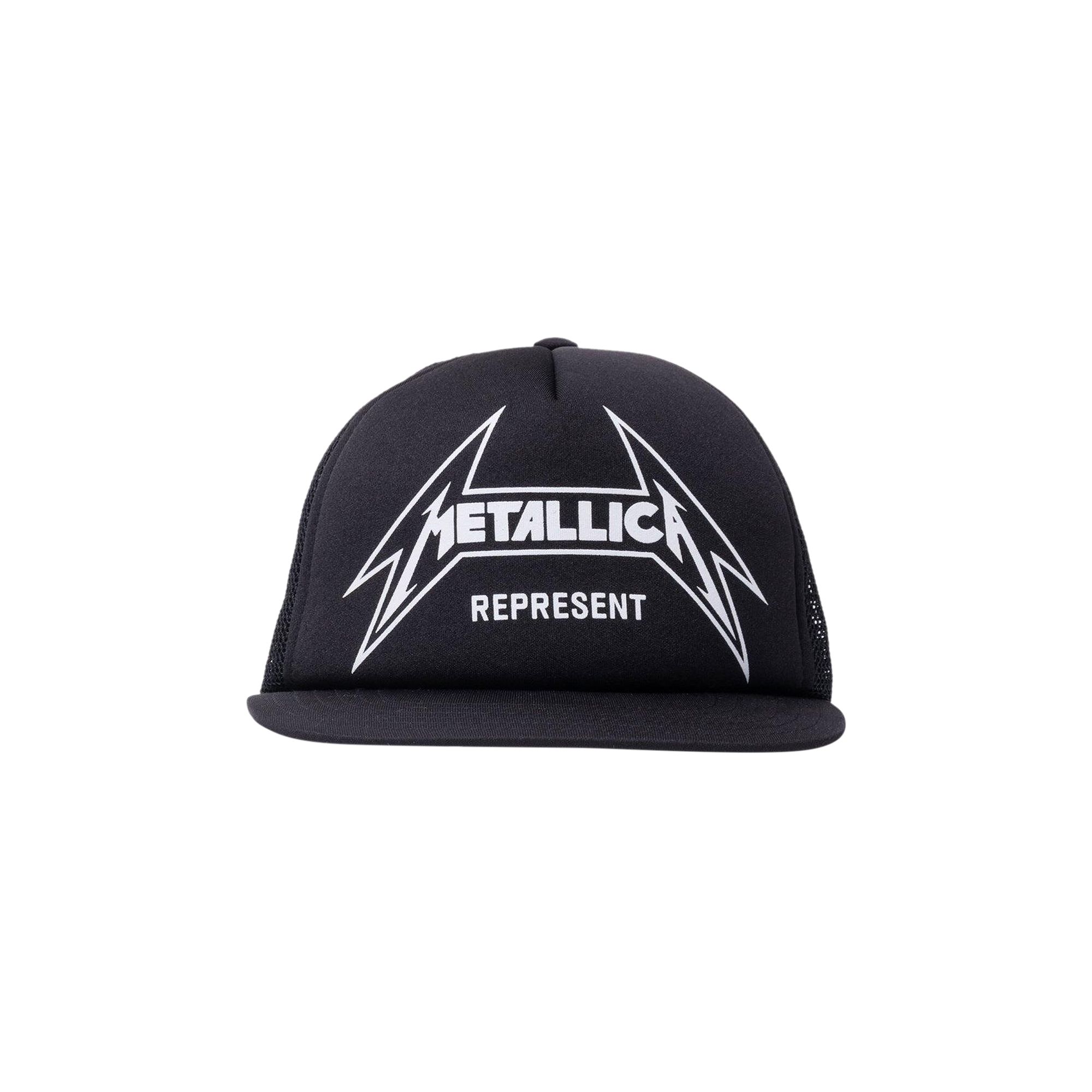 Pre-owned Represent Clo Metallica Cap 'black' | Men's Size Onesize
