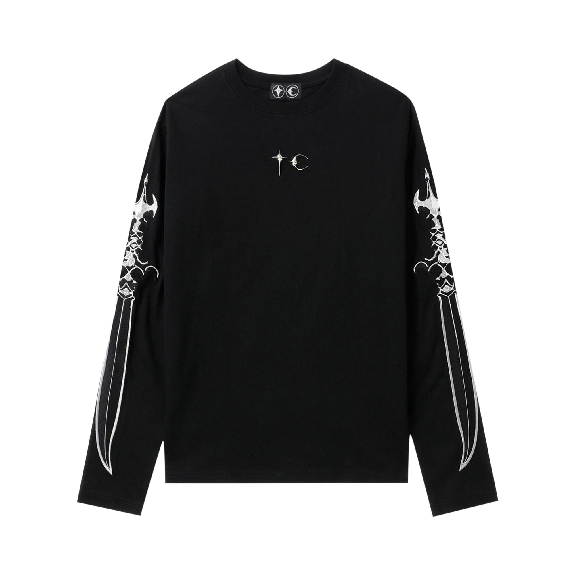 Pre-owned Thug Club Arab Sword Long-sleeve T-shirt 'black' | Men's Size 2