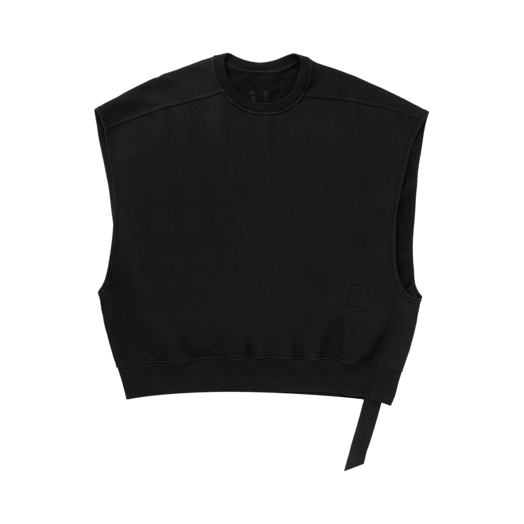 Pre-owned Rick Owens Drkshdw Sleeveless Jumbo Tatlin Sweatshirt 'black' | Men's Size S