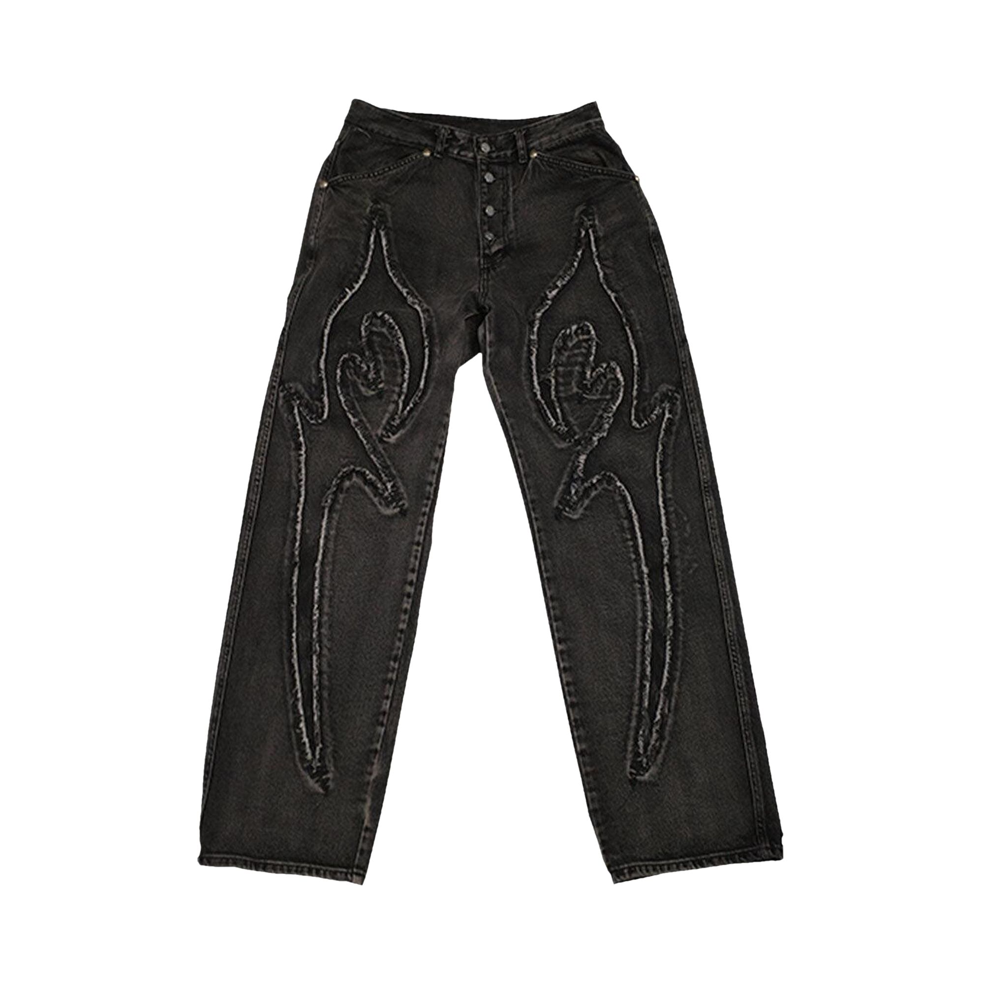 Pre-owned Thug Club Tribal Jeans 'black' | Men's Size 1