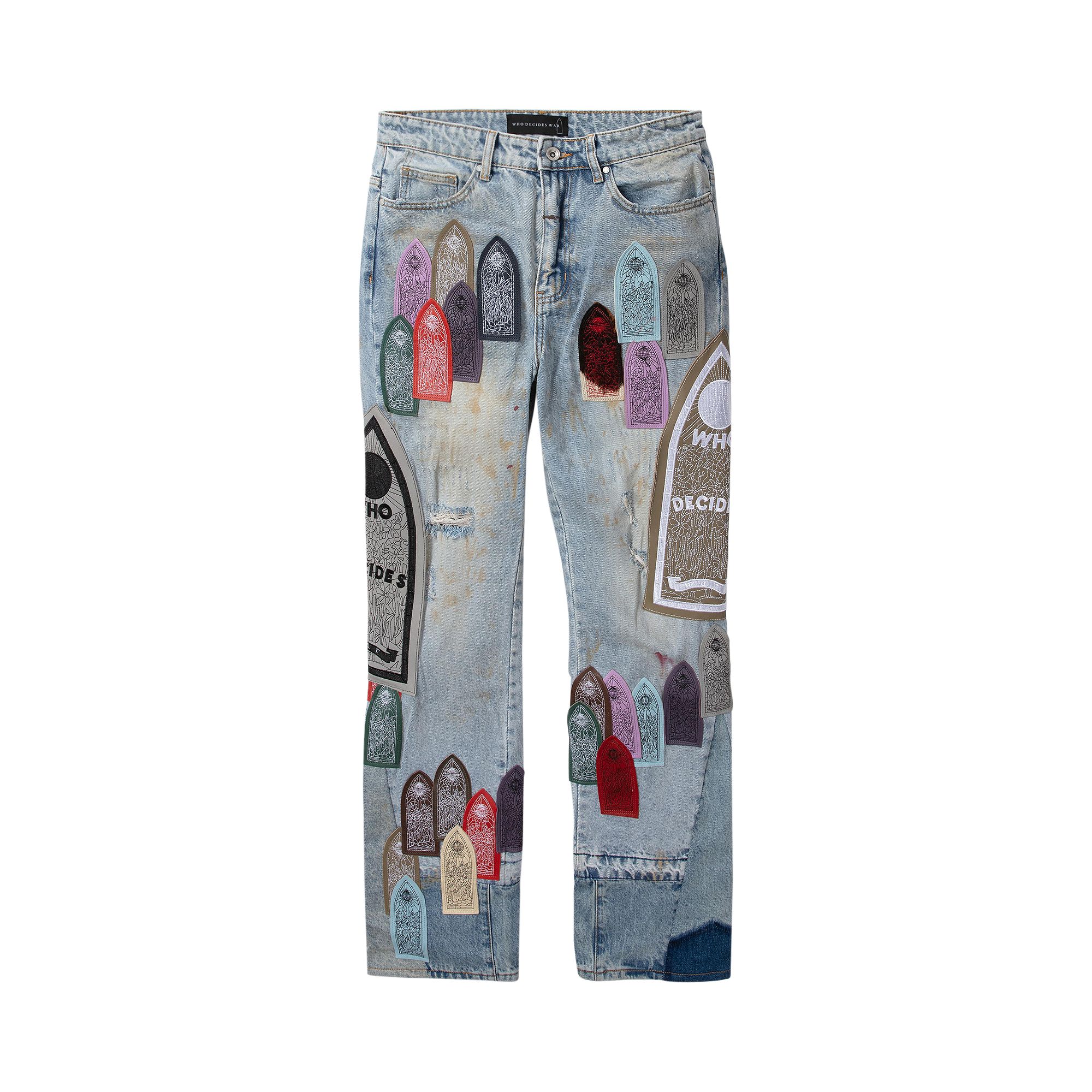 Pre-owned Who Decides War Pastel Jeans 'multicolor' | Multi-color | Men's Size 28