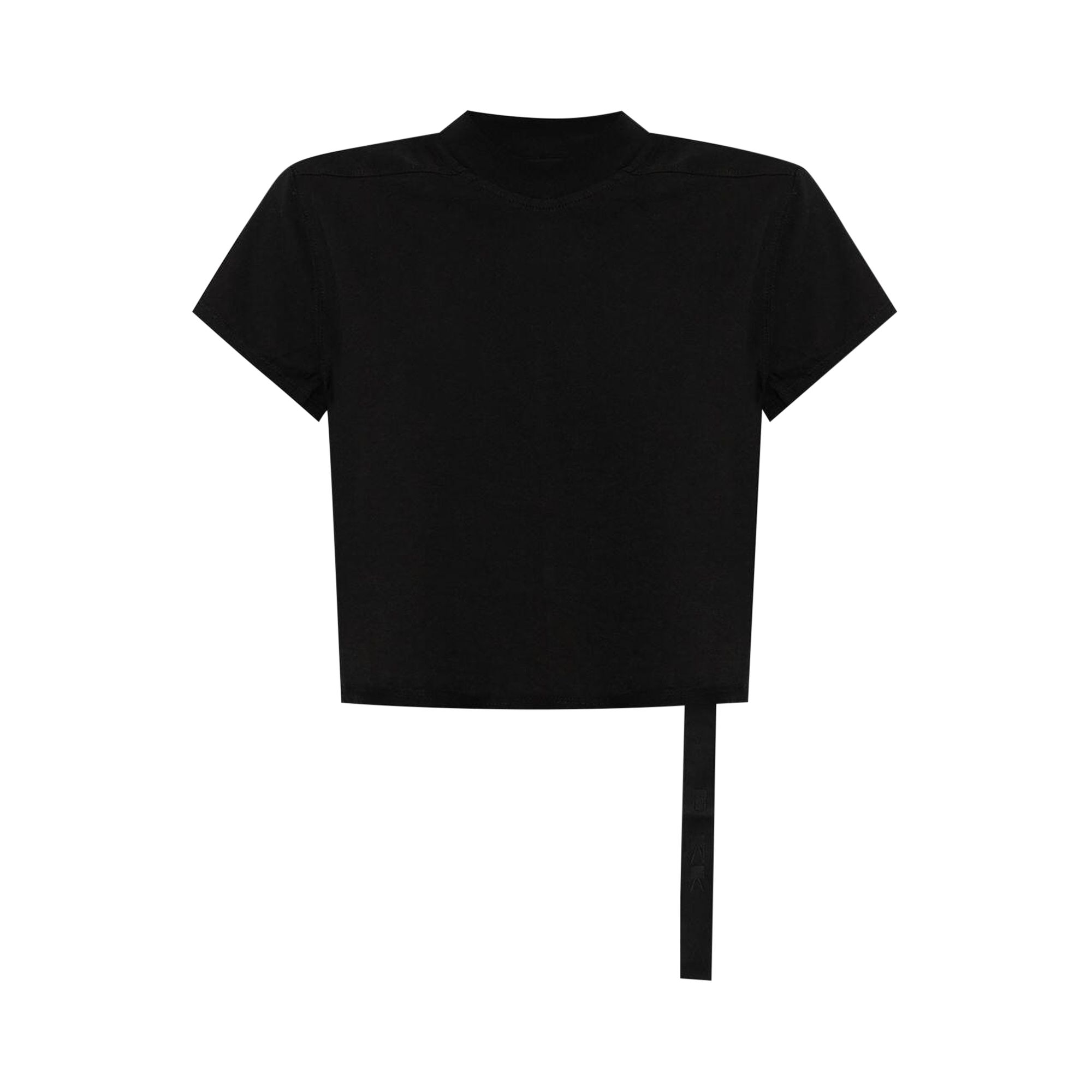 Pre-owned Rick Owens Drkshdw Cropped Small Level T-shirt 'black' | Women's Size S